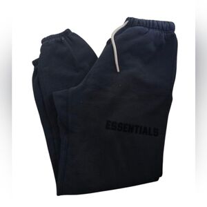 Essentials Fear Of God Unisex Jogger Pants Black Size Small